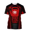Boxing Training Women's T-shirt Quick Dry Loose Casual Sports Tough Guy Style Men Round Neck Short Sleeve Oversized Comfortable Clothing