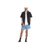 Letter Embroidery Outdoor Casual Loose Sun Protection Comfortable Breathable Polo Shirt Men Shirts Black A68DH-001