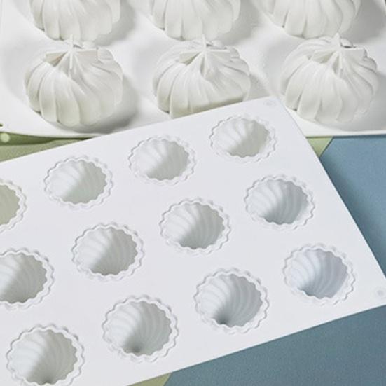 3D Bun Dumpling Silicone Shape Candle Molds Mold Steaming Dumpling for Chocolate Resin