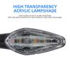 Universal Motorcycle Turn Signal Light 12V LED Indicator Lamp Front Rear Dual Use Blinker for Street Bike Off-Road Scooter