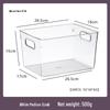 Acrylic Long Narrow Snack Storage Box for Fridge or Cabinet