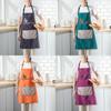 Apron Oil Proof Wastewater Catering Work Clothes Home Furnishings Kids Adults