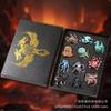 Monster Acrylic Tabletop Game Pieces 11-Piece Set Dragon and Dungeons DND Game Scene Decorative Standees Transparent 3D Miniatures