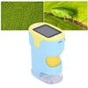 1000X Handheld Microscope 2 Inch Color Screen Kids Portable Digital Microscope with FHD 10MP Photo Video   Fill Light 6 Sample Slides