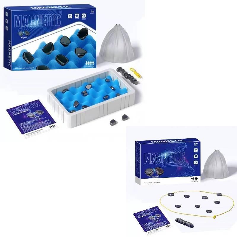 Fesselndes magnetisches Schachspiel Kognitives Training Schreibtischspielzeug für Kinder Familie