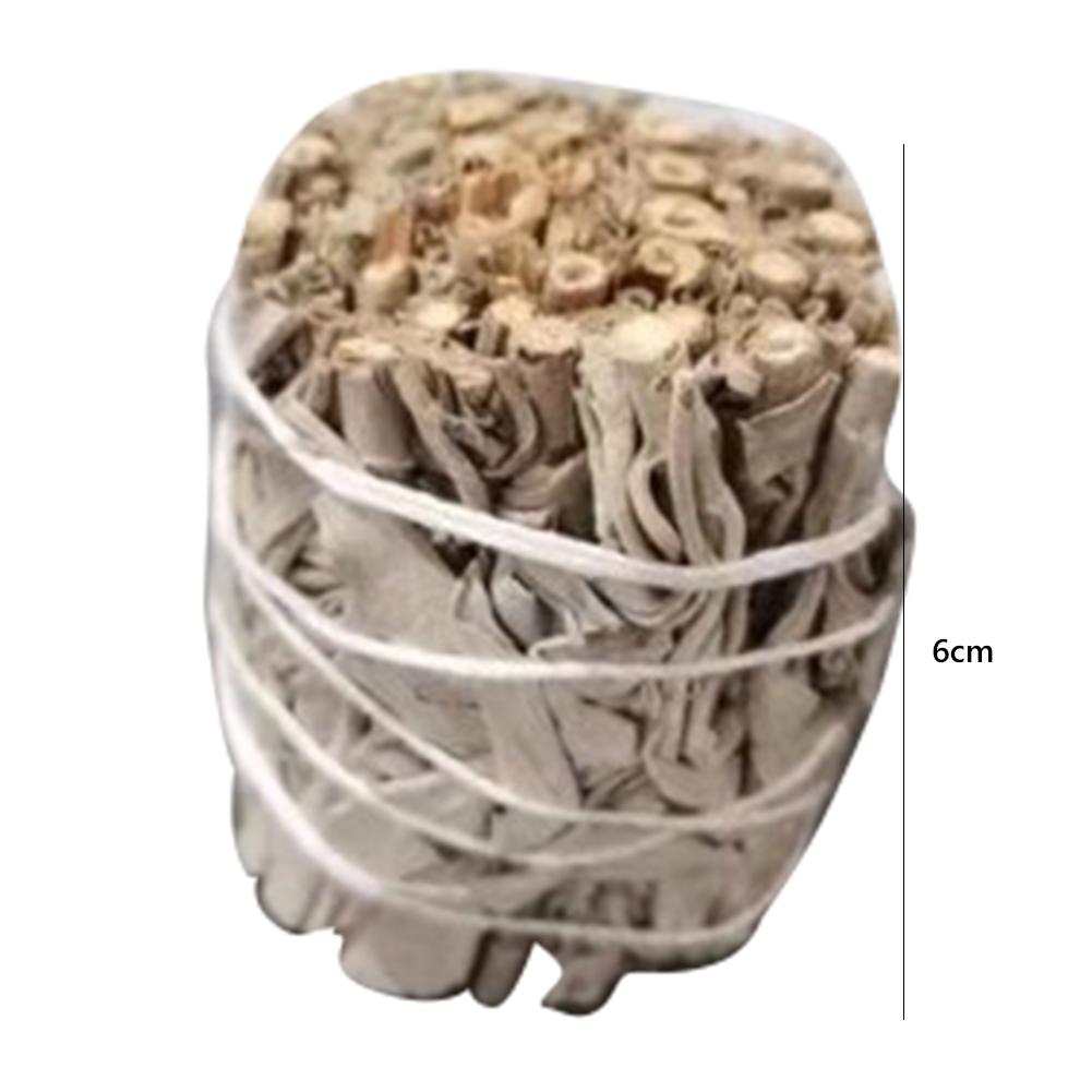 Praktische Weiße Salbei Bündel Multifunktionale Aromatherapie Reines Blatt Räuchern Spirituelle Meditation für Yoga Hausreinigung Heilung