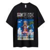 ONE PIECE Tshirt Mens Pure Cotton Casual Round Neck Tshirt Short Sleeve Clothing Summer Sports Casual Short Sleeve Top