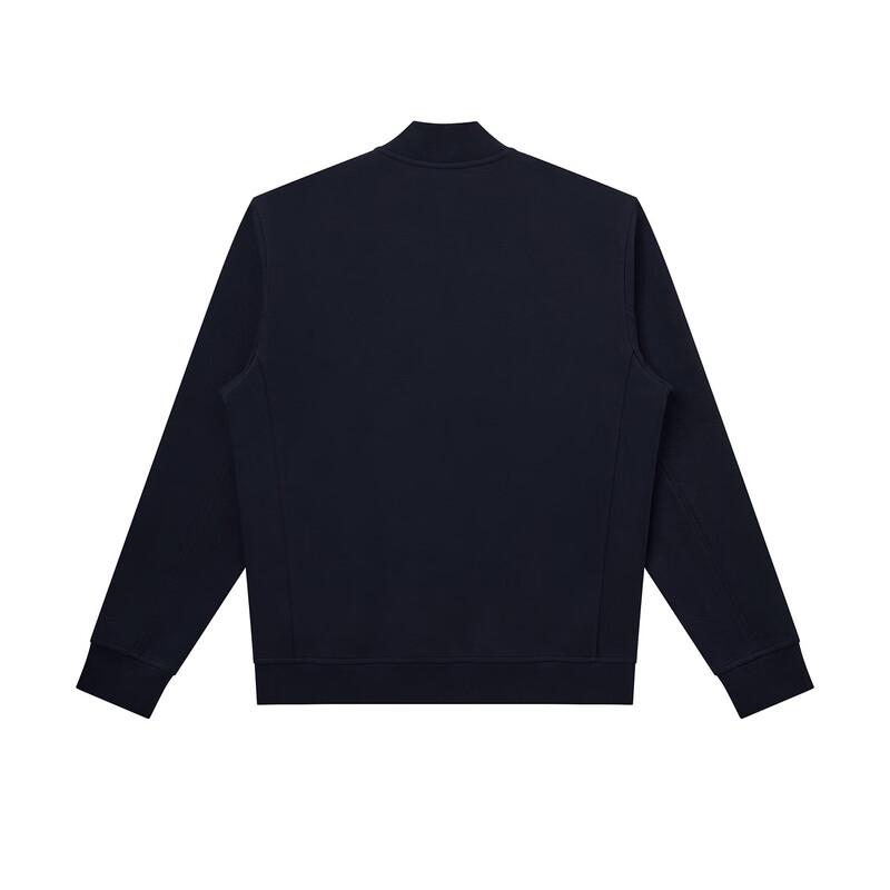 HAZZYS Men's Liquid Ammonia Stand Collar Knitted Jacket