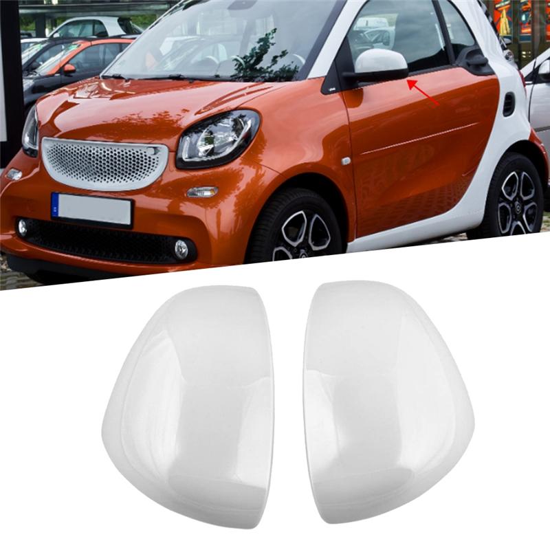 Auto-Rückspiegelabdeckung Kappe Für Mercedes Benz Smart 453 Fortwo Forfour 2016- Ersatzteile Teile Tür Seitenspiegelabdeckung