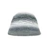 New Gradual Change of Color Gentle Knitted Bucket Hat Women's Autumn and Winter Warm Face Small Versatile Bucket Hat Tide