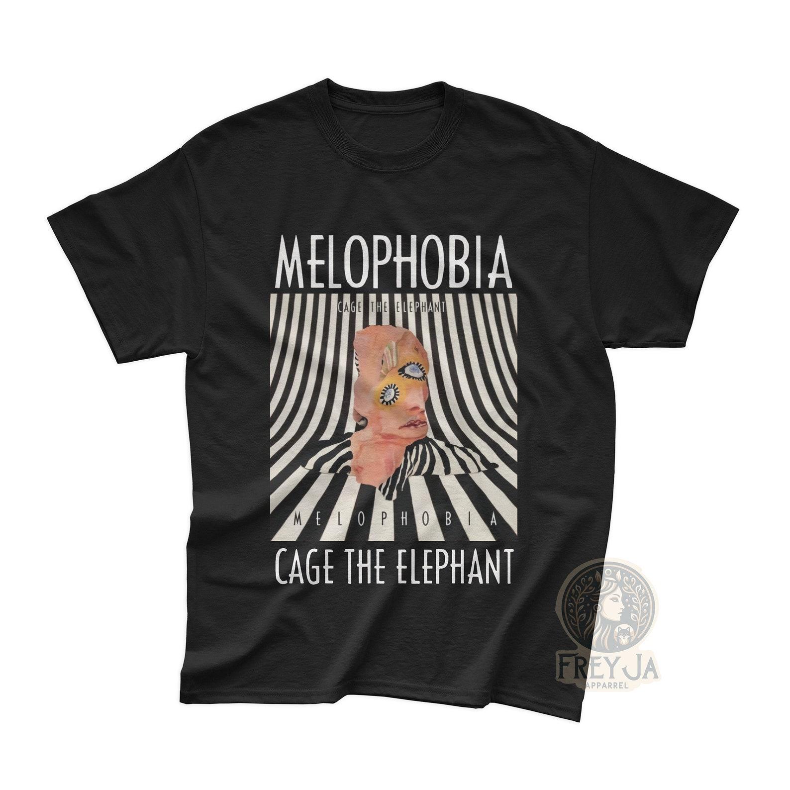 Cage The Elephant Exclusive T-Shirt - Unisex Rock Music Band Merch - Music Apparel Gift - Melophobia Album Tee S