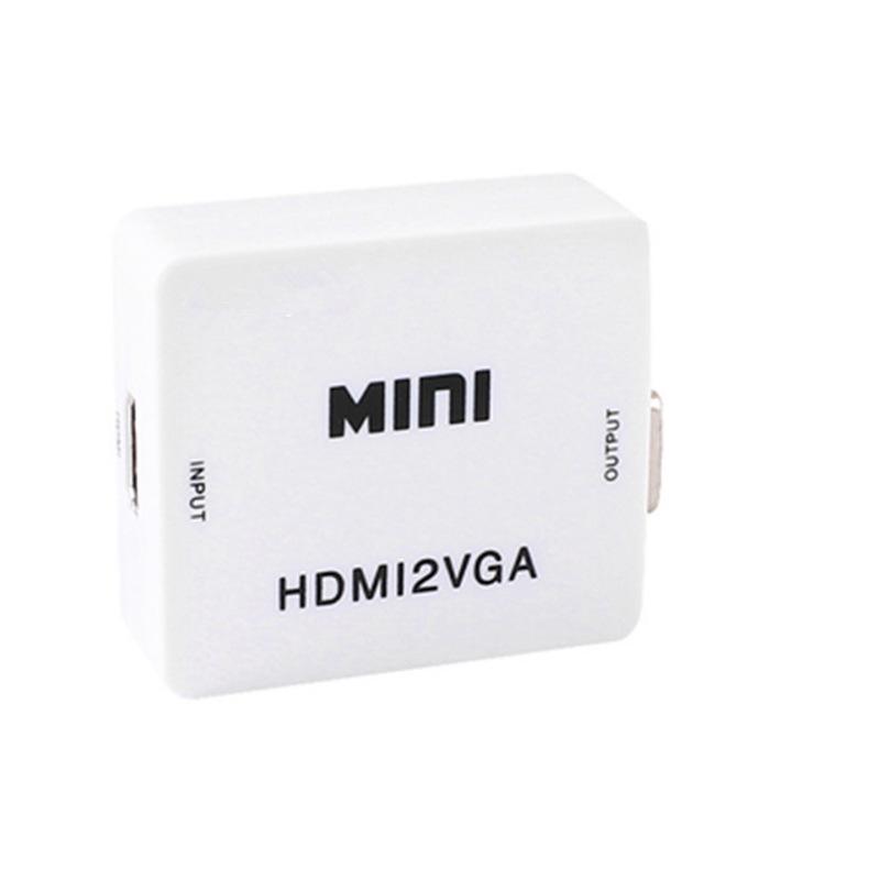 

Конвертер видеосигнала HDMI в двойной VGA 1080P белый