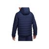 Nike Therma-Fit Legacy Waterproof Reversible Warm Hooded Cotton Jacket Men Outerwear Red Blue DH2784-687