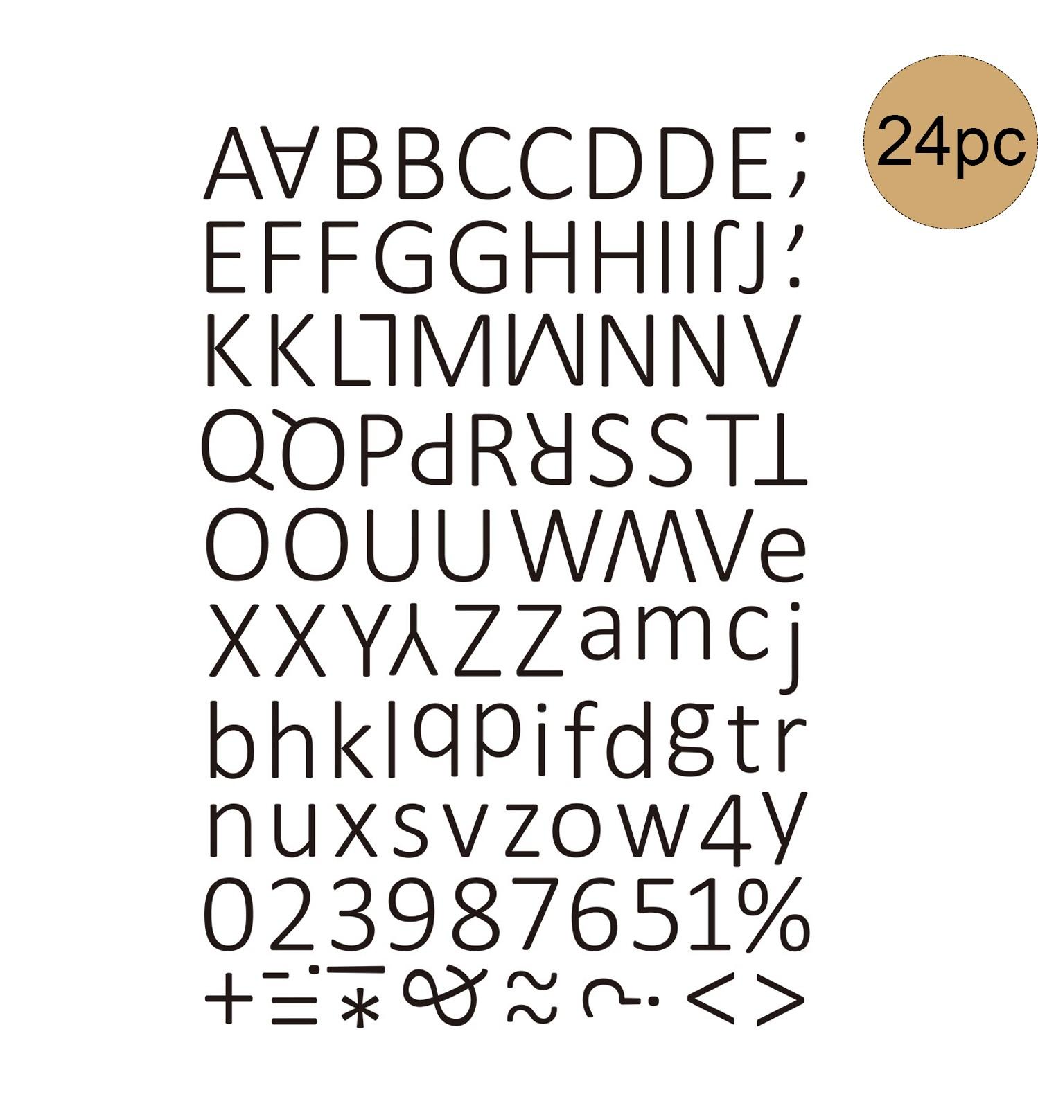 

24 шт. персонализированная мультяшная игра DIY скейтборд наклейка для багажа водонепроницаемая One Size чёрный