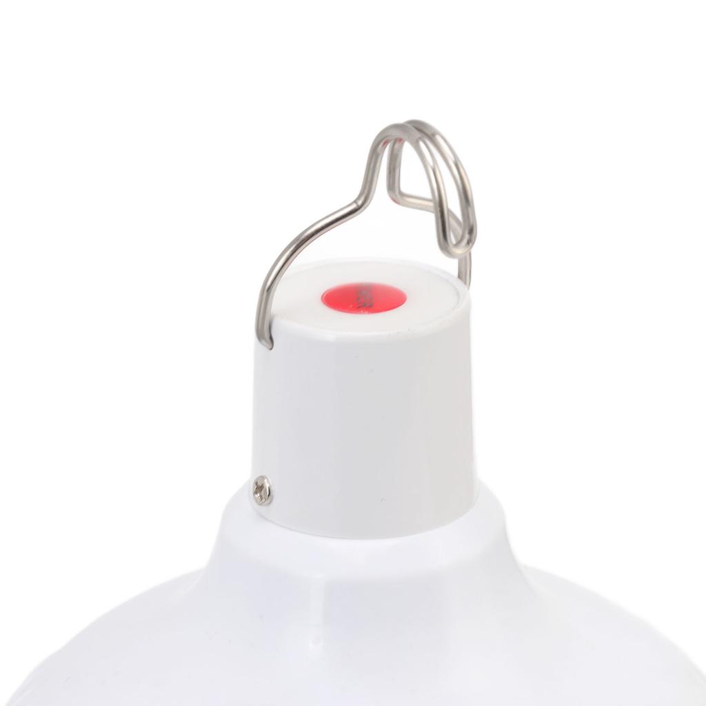 Outdoor LED USB Rechargeable Light Bulb 120W Portable Emergency Light Bulb with Hook for Night Market Stalls Household Power Failure