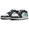 Jordan Air Jordan 1 Vintage Basketball Shoes Men's Low top Green/White 553558-131(Team56-)