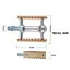New Non-slip Pedal Ultralight Bike  MTB Road Bike Pedal Cycling Classical Retro Wooden Styles Bicycle Pedals