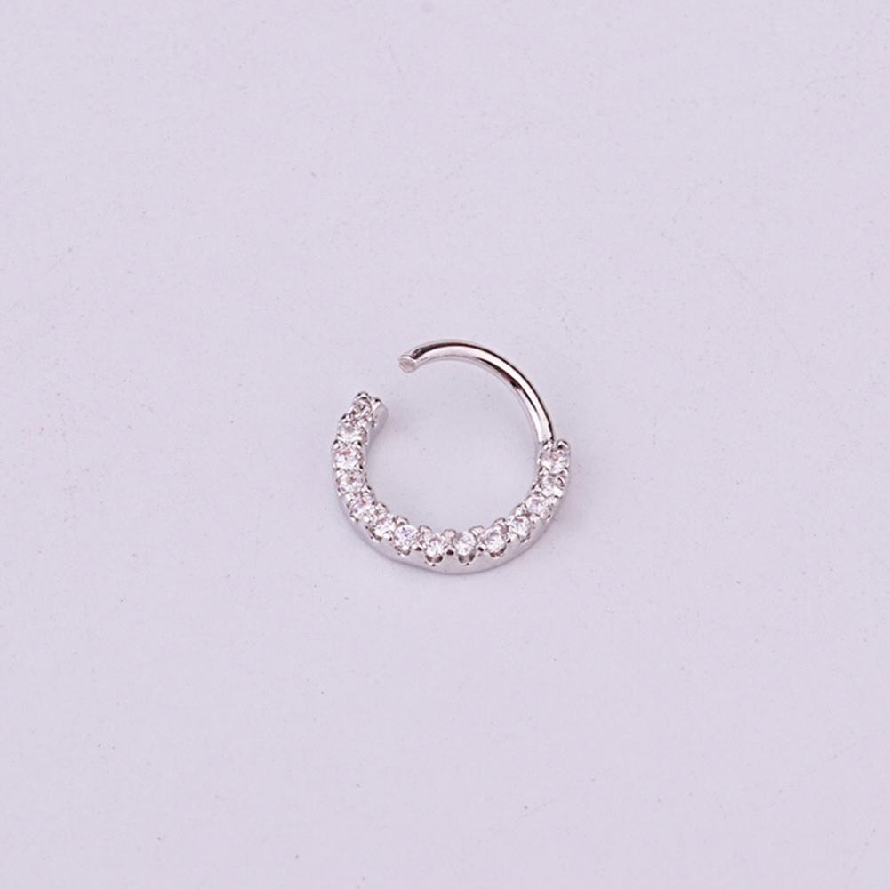Piercing Hoop Earring Small Hoop Nose Septum Ring Piercing Silver Ear Bone Ring