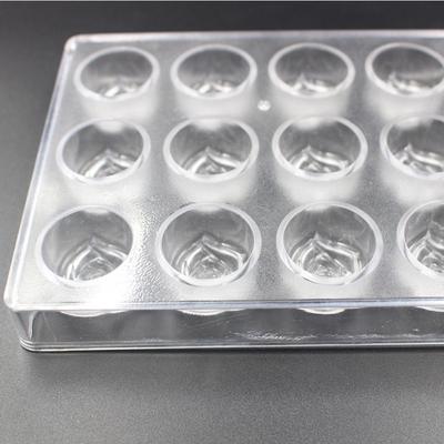 3d Polycarbonate Chocolate Molds Rose Shaped Candy Bar Professional Confectionery Baking Pastry Tools Diy Jelly Mould
