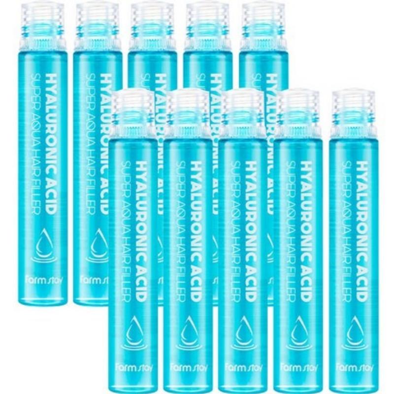 

FARM STAY Hyaluronic Acid Super Aqua Hair Filler 13ml*10pcs