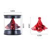Wind Powered Gyro Decompression Toy  Colorful Wind Blown Gyro Fidget  Adult Desk Top Stress Relief Toys For Birthday Xmas Gift