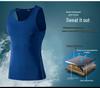 Chaleco de Entrenamiento para Hombre de Secado Rápido y Alta Elasticidad - Capa Base Transpirable que Absorbe el Sudor para Correr y Baloncesto