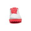 LiNing Comfortable Shock Absorbing Durable Low Top Youth Football Shoes Kids Football Shoes White Red ASTT010-7