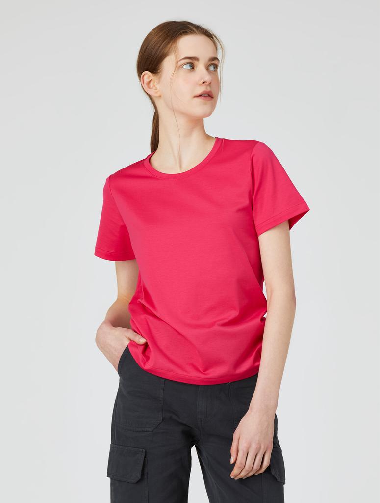 YJACK W_Signature Classic & Basic Fit Short Sleeve T-Shirt (180Gsm) Kljt003A (A Type)