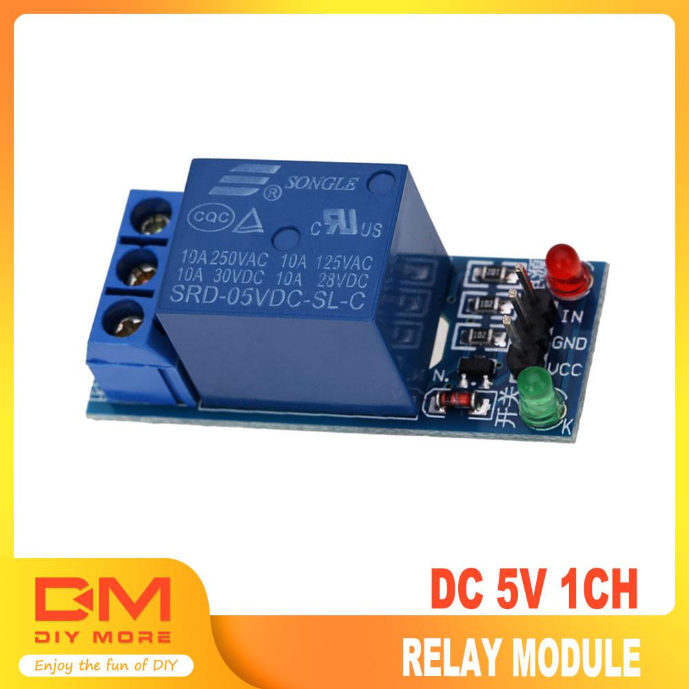 Équipements professionnels 5Pcs 1Channel 5V Relay Module Shield pour ...