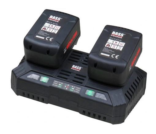 Chargeur de batterie pour outils 24V, Li-Ion, 2 x 24V