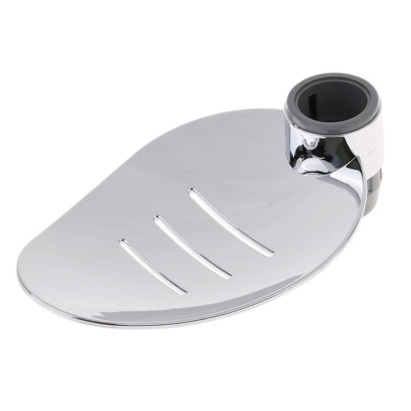 

Регулируемая душевая штанга мыльница мыльница для ванной ползунок держатель для мыла серебряный