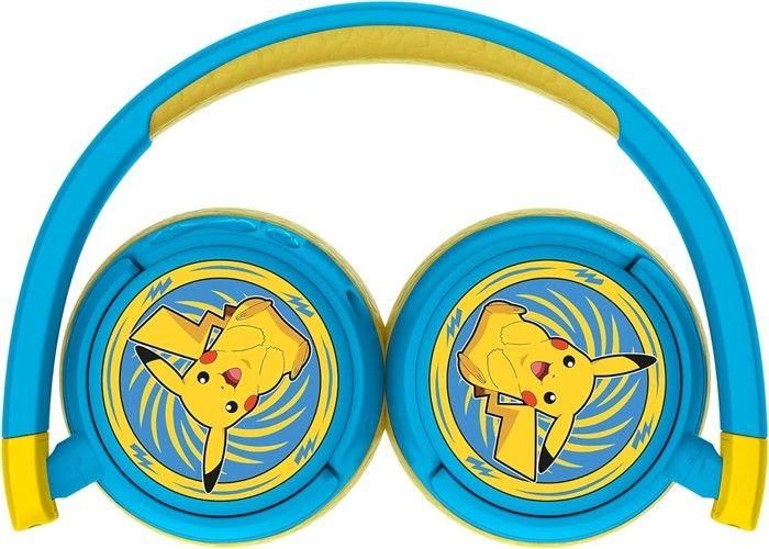 Casque Sans Fil Pokemon Pikachu - OTL - Réglable Avec Microphone - Batterie Rechargeable - Bluetooth 5.0