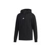 Sport Hoodie With Drawstring Men Tops Black FJ0187