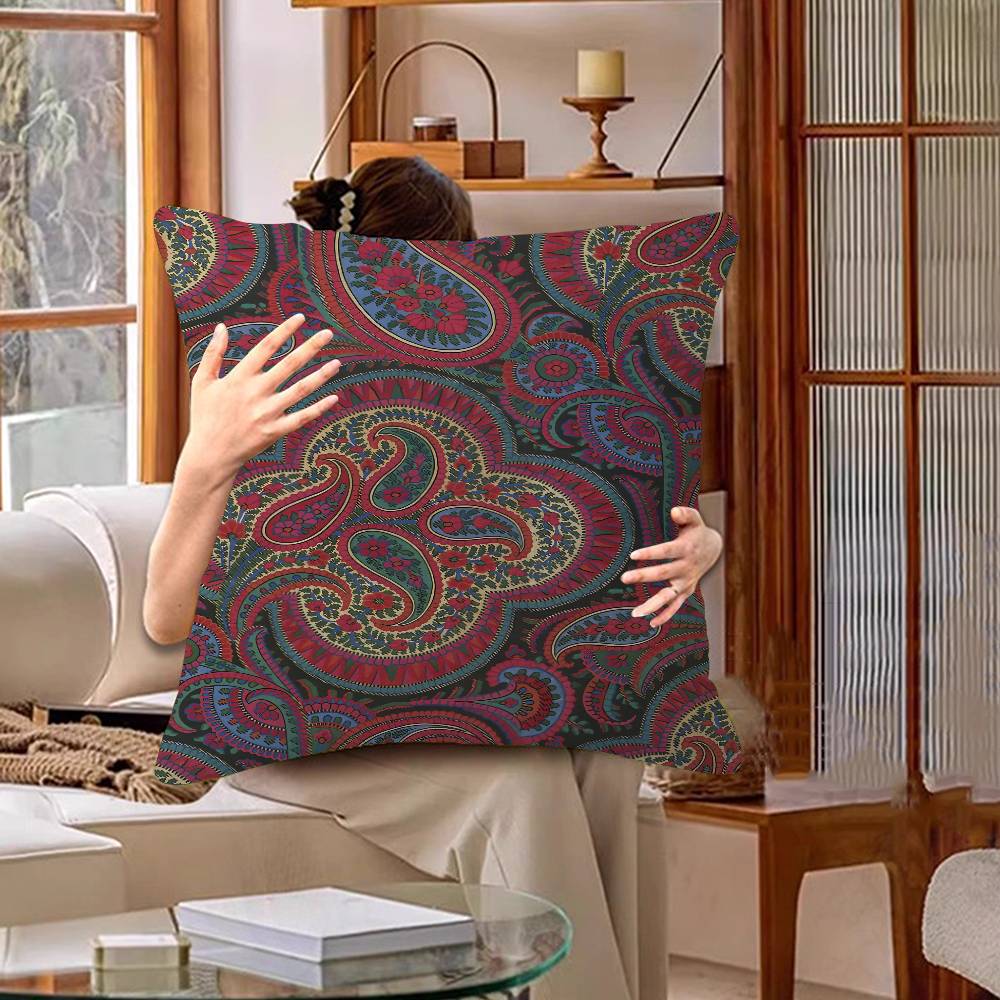 Badik Indonesia Batik Design Pillow Anime Pillow Sofa Bed Head Pillow Cover Cushion Cover 45x45 Cm Fashion
