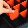15 Inch Portable Plastic Tool Parts Box PC Organizer Adjustable Detachable Chest Case for Tool Hardware Fastener Screw