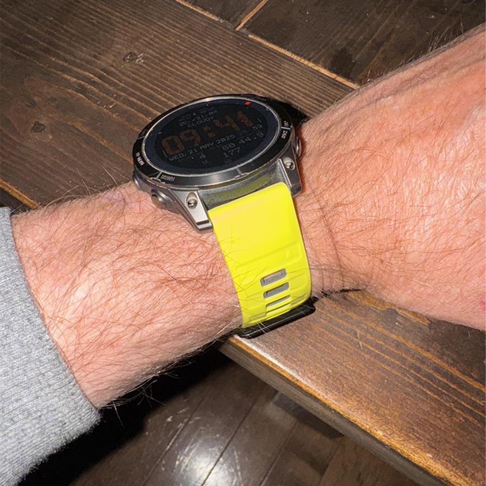 Fenix8 Watch Band For Garmin Fenix 8 47mm 51mm E 7 7X/Epix Pro/6 6X 5X Plus/Enduro 3 QuickFit 26mm 22mm Silicone Bracelet 2028