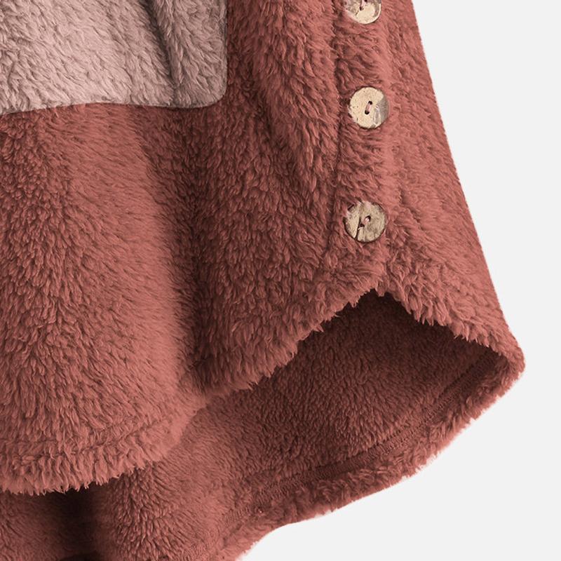 Autumn Street Fashion Velvet Women Loose Clothes Animal Pattern