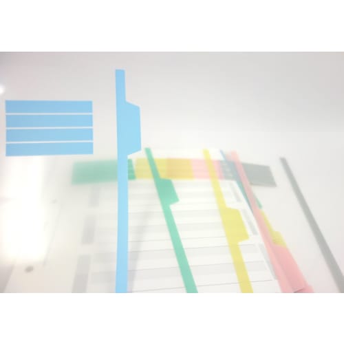 KOKUYO File Index Divider Card PP A4 5 Stacks 2 Holes 5 Sets Shiki-P30