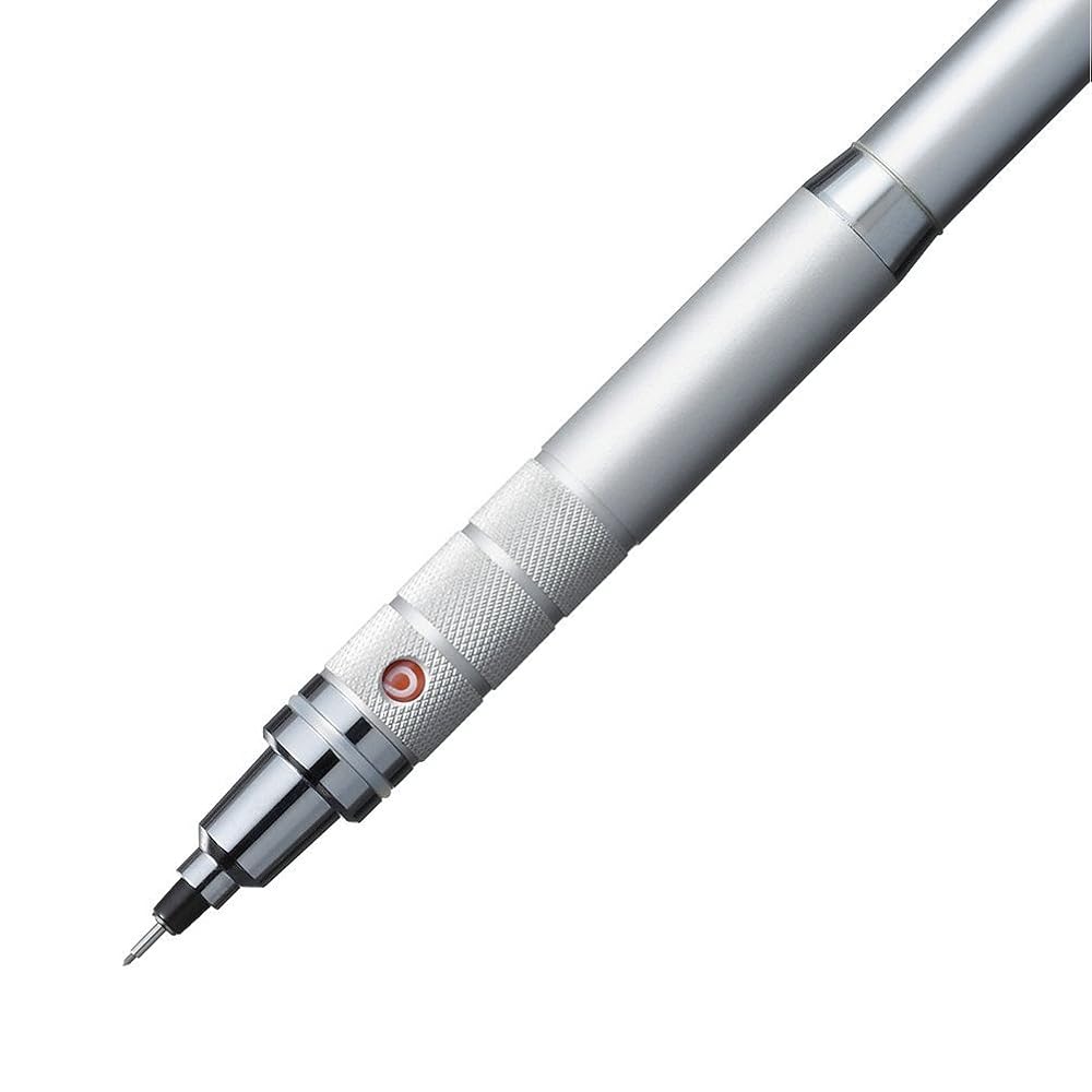 Japanisches Produkt Mitsubishi Pencil KURUTOGA 0,5 mm Druckbleistift Silber M510171P.26