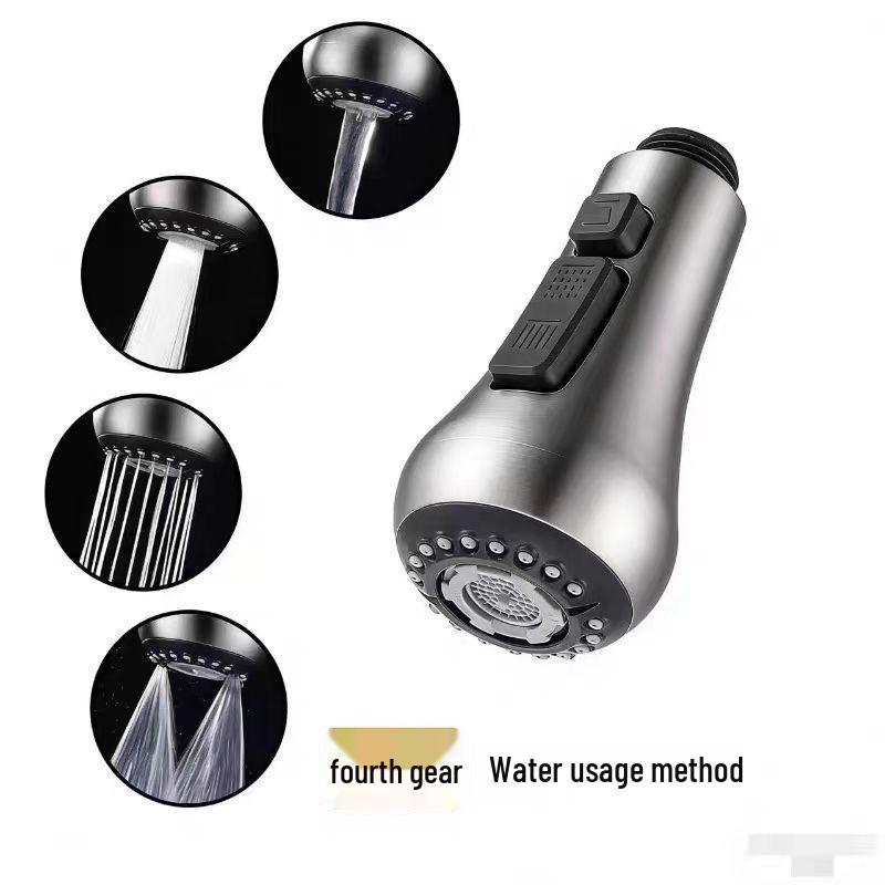 Pull-Out Kitchen Sink Faucet Spray Head - Small Shower Head Version