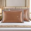 Summer Ice Silk Dual-Sided Cool Pillowcase: Washable, High-Grade, and Perfect for Students and Adults