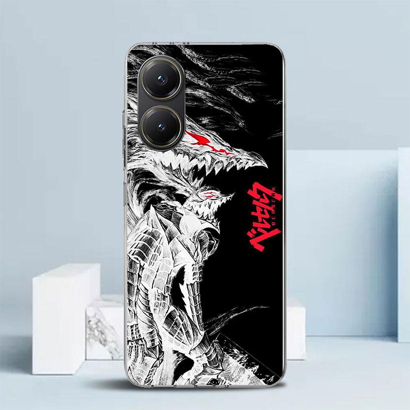 

Black White G-Guts B-Berserks Phone Case For Xiaomi Poco F7 Ultra X5 X6 X7 Pro M7 Redmi 15C 15 13C 13 12C 12 10C 10 10A 9 9C 9A Xiaomi Poco X5 Pro