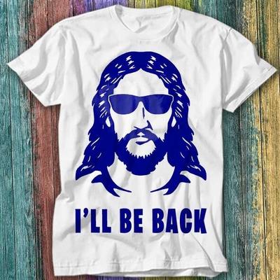 Jesus Ich komme wieder Christliches Bibel T-Shirt Top Tee 248
