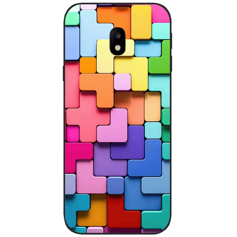 For Samsung Galaxy J3 2017 Case Cover J330F/DS Soft TPU Silicone Bumper Case For Samsung J3 2017 Fashion Shockproof Phone Case