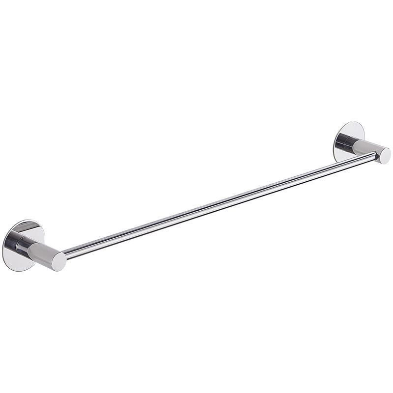 No-Drill Stainless Steel Wall-Mount Towel Bar for Bathrooms