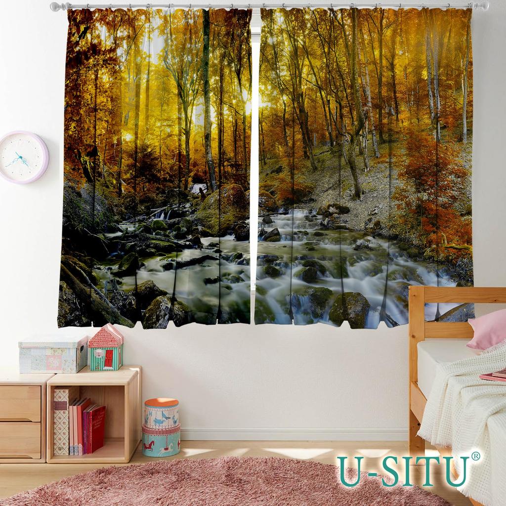 Verdunkelung Kalt UV Fegen Schiebeöffnung Atmosphäre Verändern Länge 200cm x Breite 100cm von CL0202XL U-SITU Vorhängen, Doppelseitig, Atmosphäre, Vorhänge,