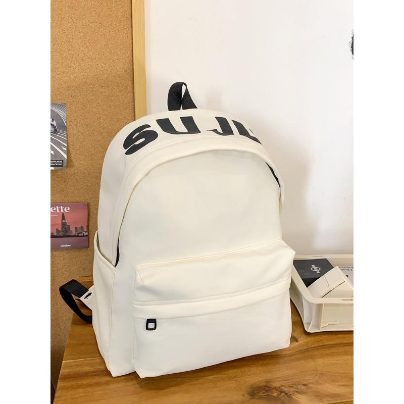 New casual backpack large capacity student backpack simple travel bag