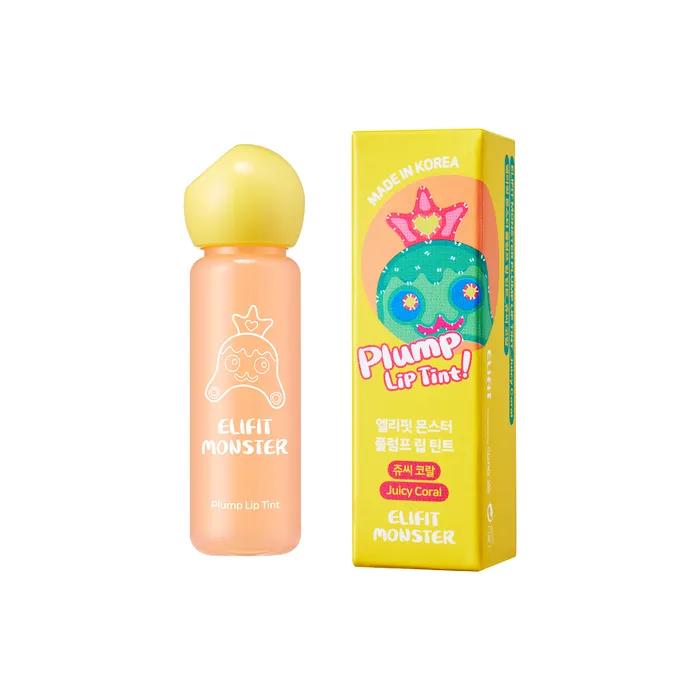 Ellyfit Monster Plump Lip Tint_Juicy Coral