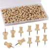 Creative Boxed Wooden Pushpins for Kindergarten Art and Craft Projects