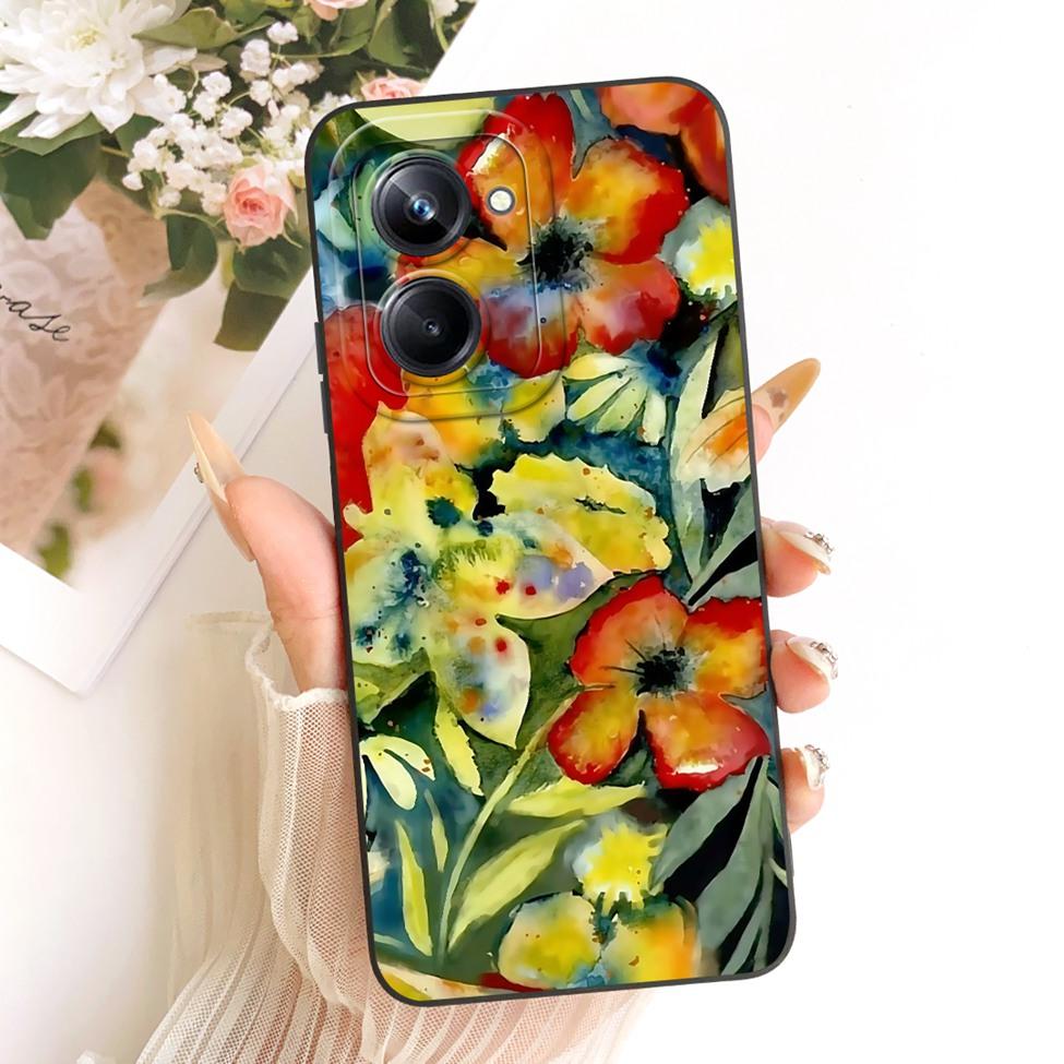 For Realme RMX3661 RMX3663 Casing For Realme 10 Pro 5G Cover Fashion Cartoon Funny Painted Silicone Case For Real me 10 Pro 5G